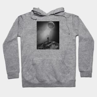 Moon in the ocean Hoodie